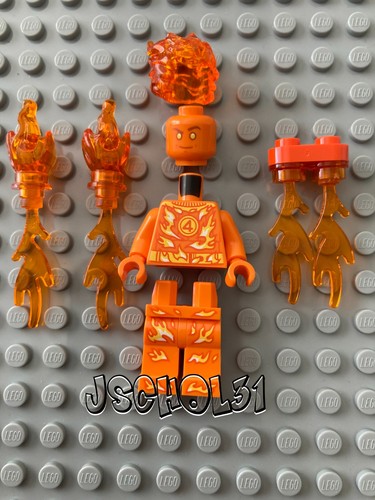 Lego torcia umana - lego, la