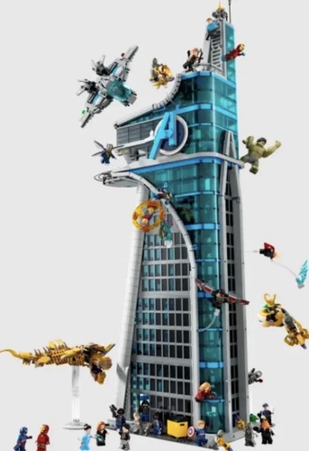 New avengers tower 62967 - avengers, moc