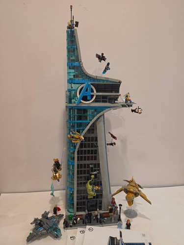 Lego marvel 76269 torre - lego,