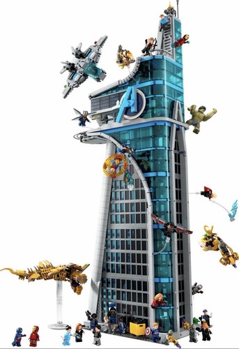76269 marvel avengers tower - avengers,