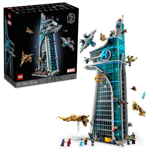 Lego marvel avengers tower - marvel,