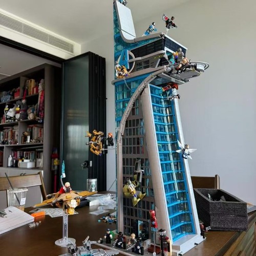 Avengers tower building - building, block