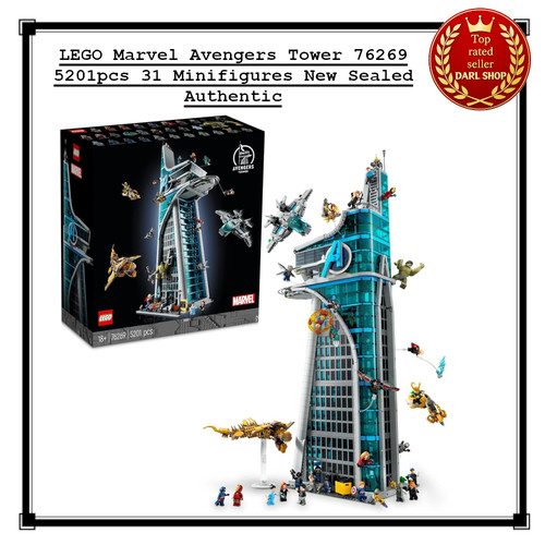 Lego marvel avengers tower - lego,