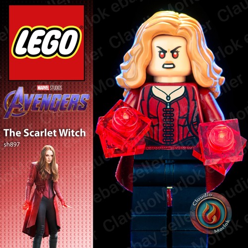 Lego scarlet witch sh897 - witch,