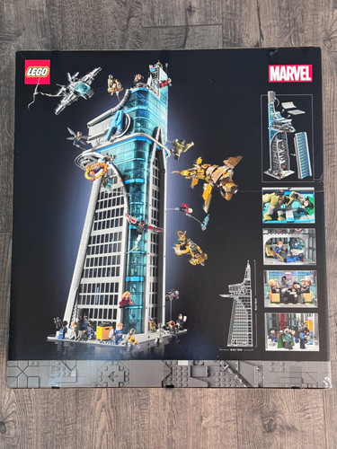 Lego marvel avengers - marvel, tower